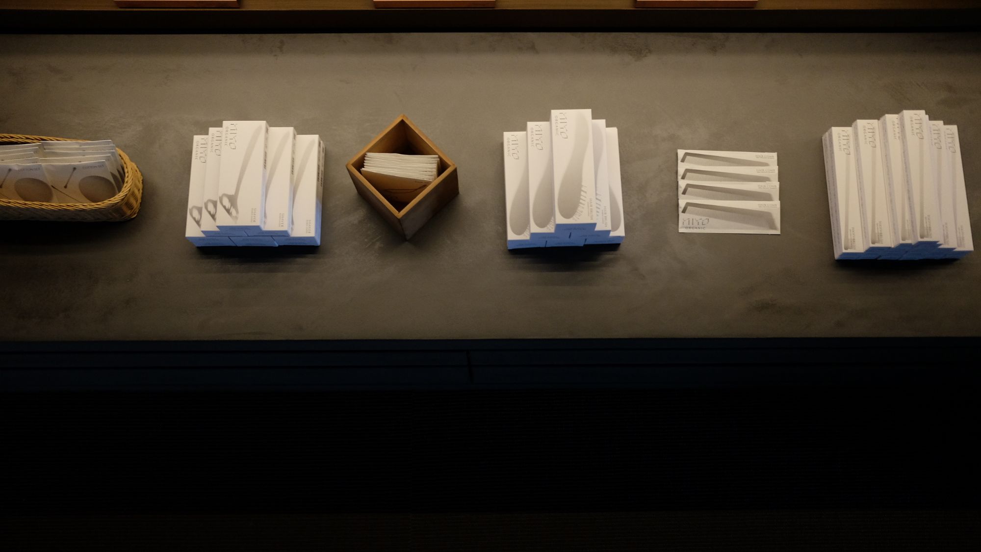 環境に配慮したアメニティ類をご用意