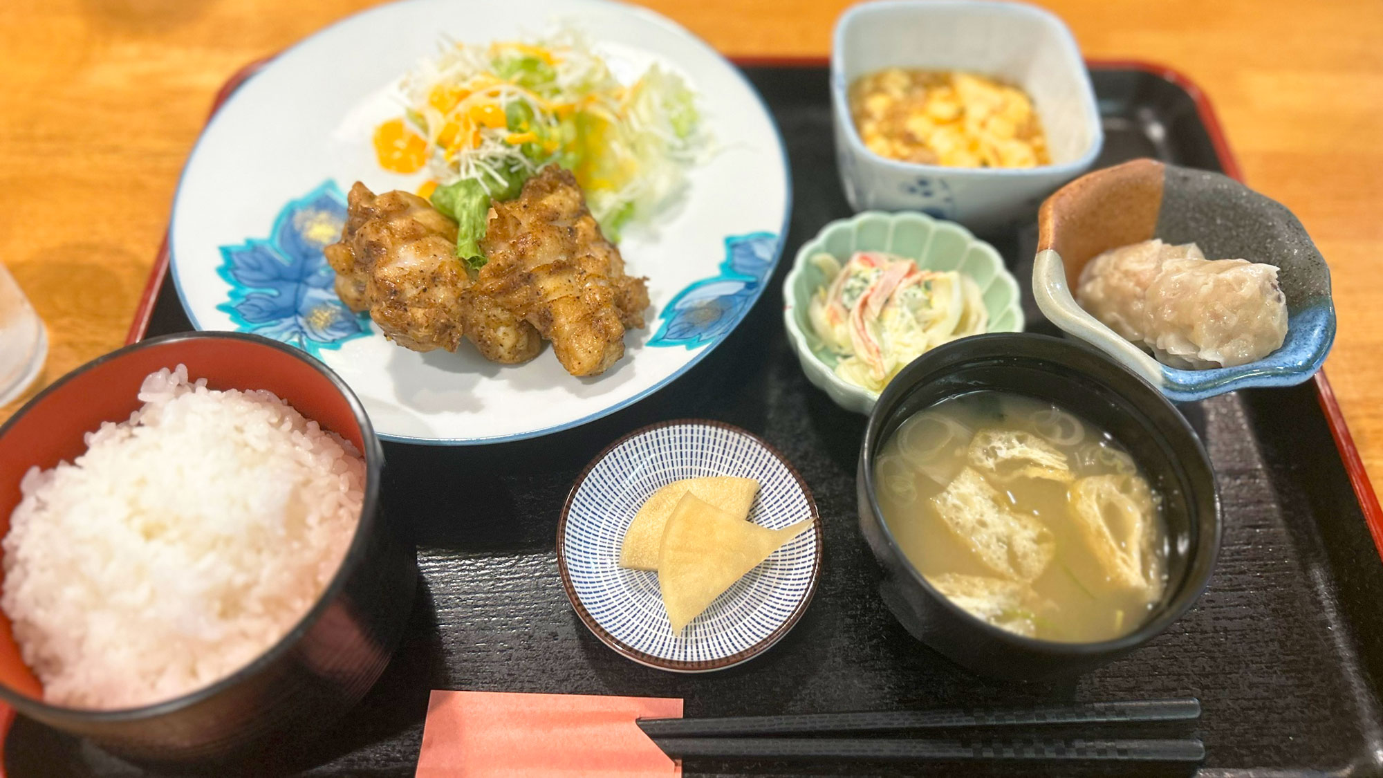 【夕食一例】栄養バランスを考えた献立で提供しております