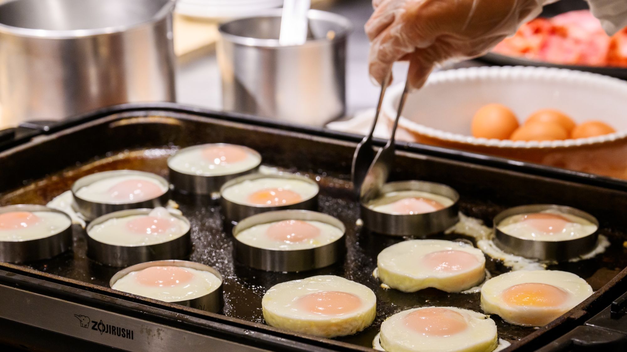 朝食ビュッフェ一例「オールデイダイニング コラーロ」