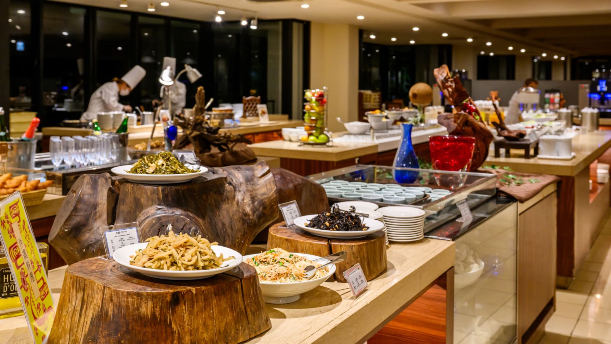 朝食ビュッフェ一例「オールデイダイニング コラーロ」