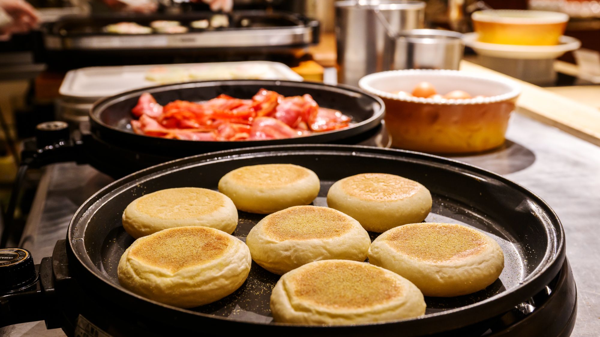 朝食ビュッフェ一例「オールデイダイニング コラーロ」