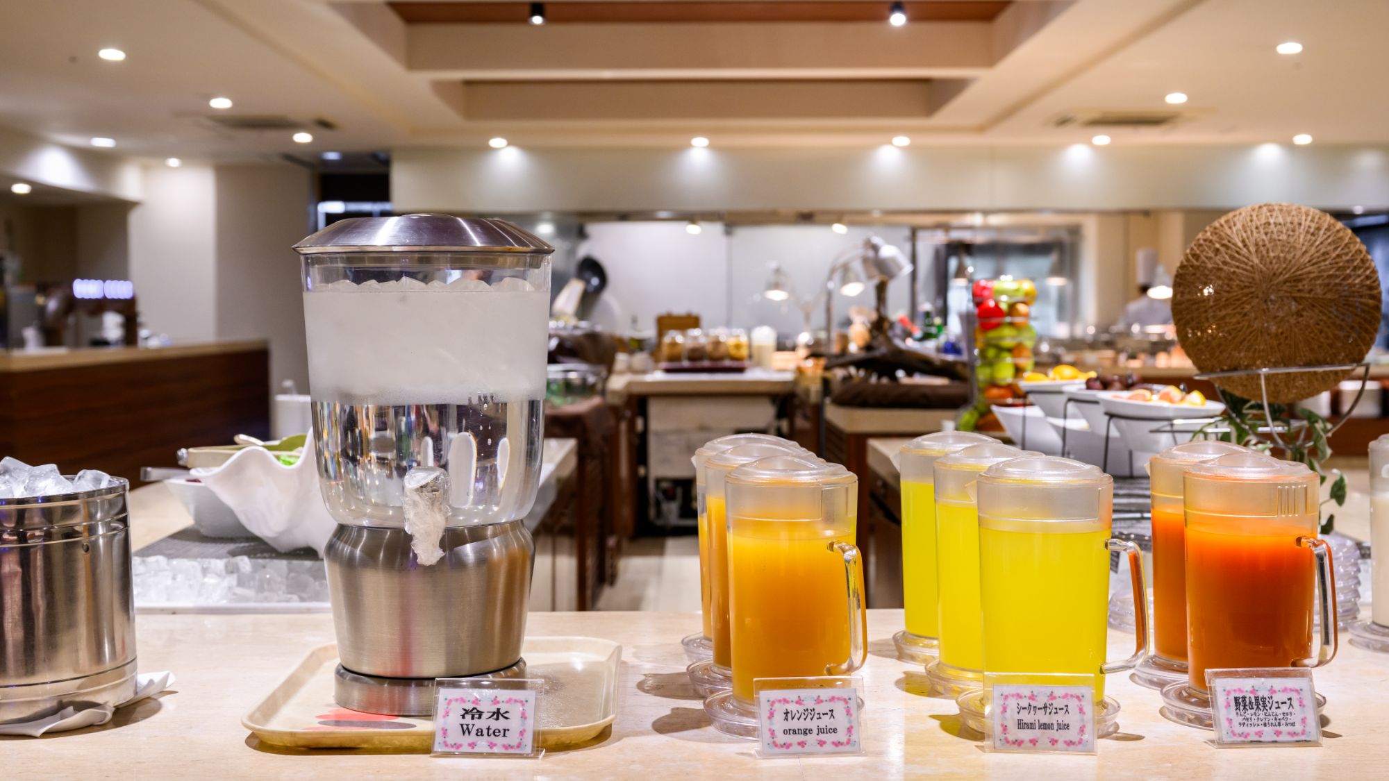 朝食ビュッフェ一例「オールデイダイニング コラーロ」