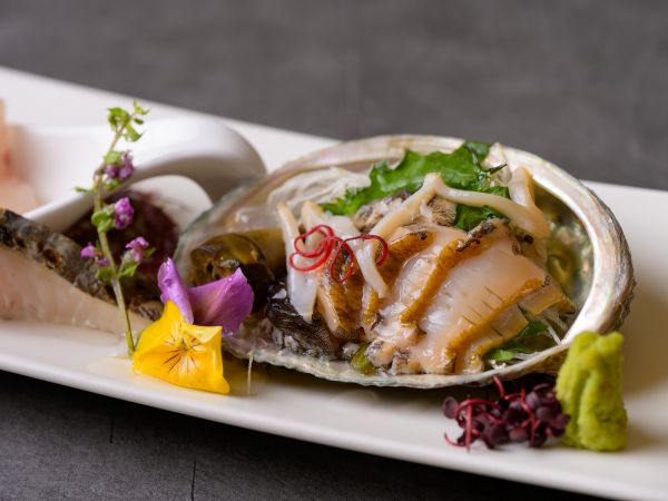 【夕食】和食味覚　2026春夏　鮑