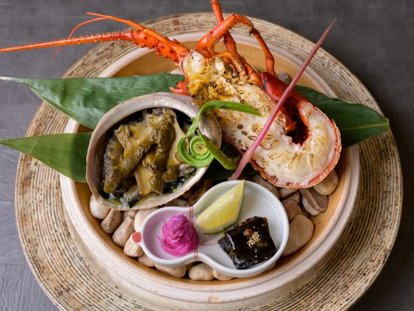 【夕食】和食特選　2026春夏　伊勢海老・鮑