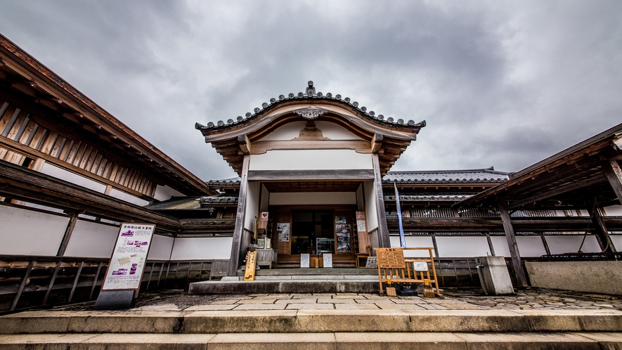 篠山城跡　大書院入り口