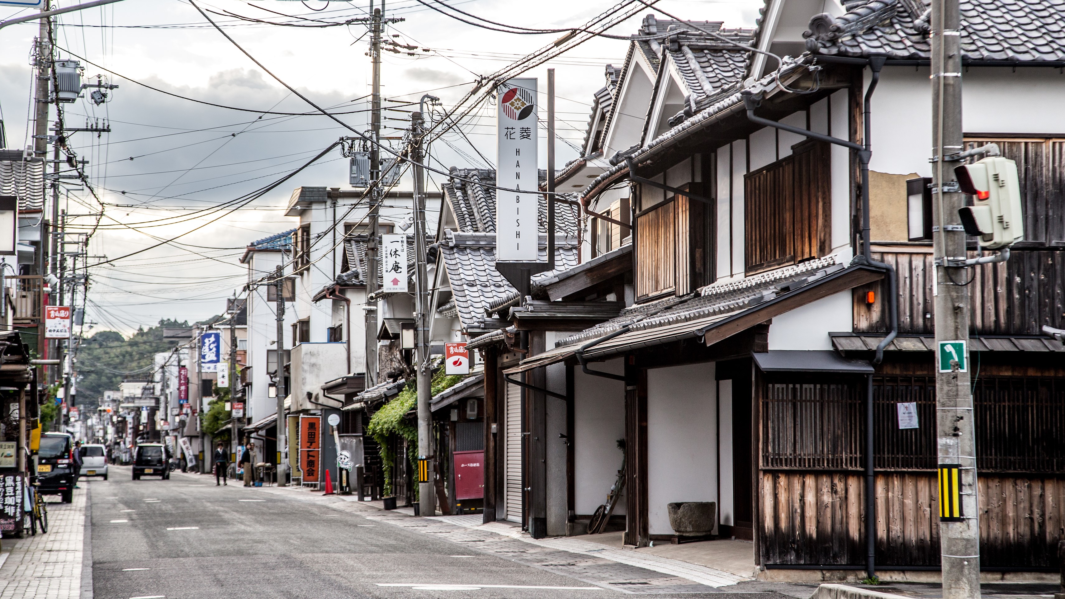 篠山城下の街並み