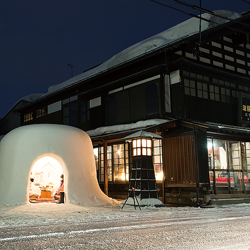 【冬】横手のかまくら　毎年2月15,16日