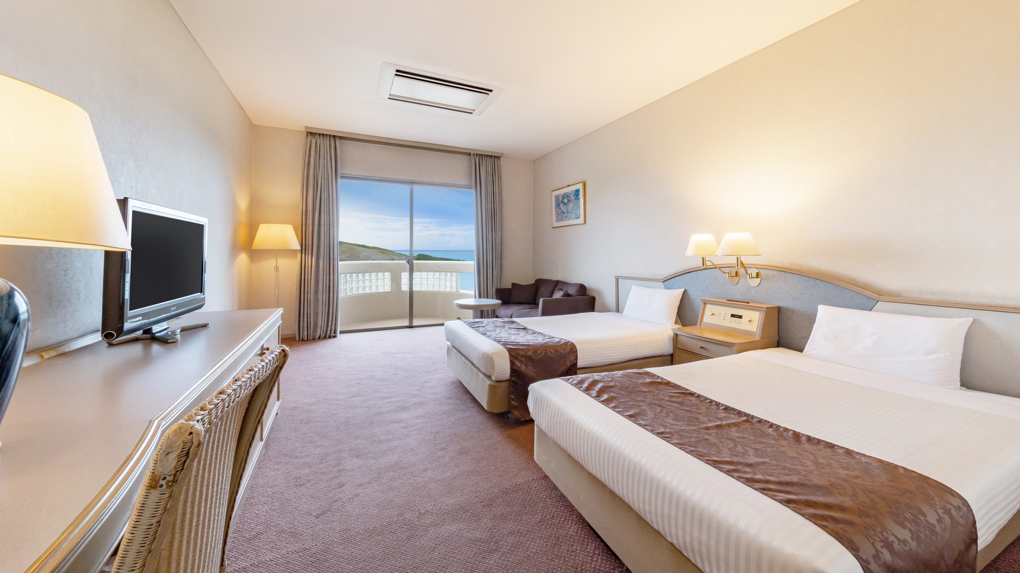 【オーシャンビュー】スタンダードツイン