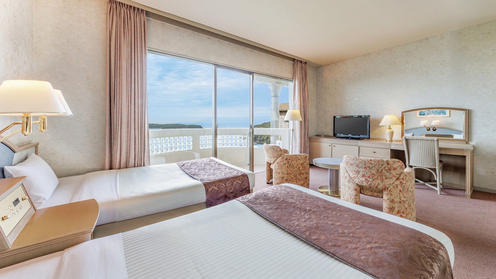 【オーシャンビュー】スタンダード和洋室