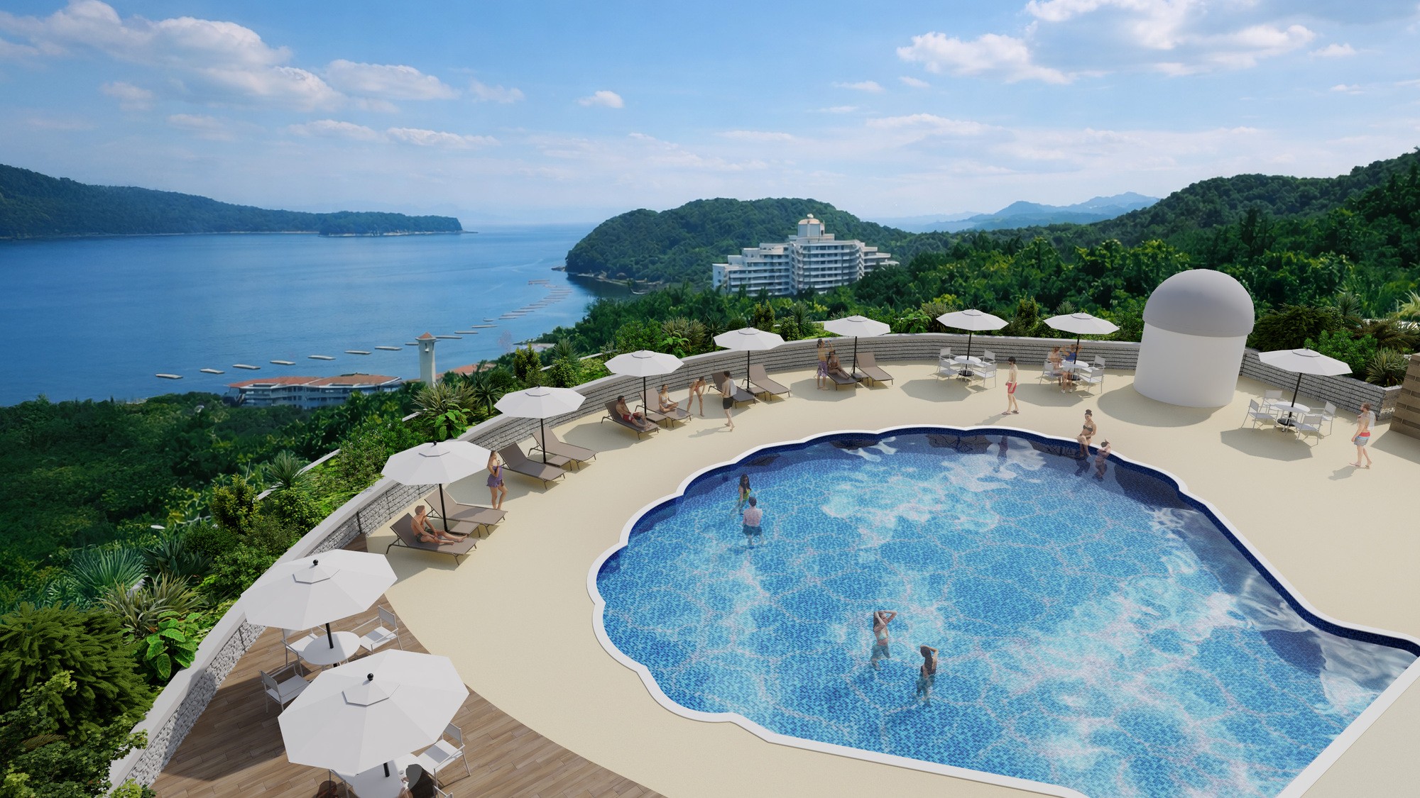 屋外プール（夏季限定）※改装後イメージ