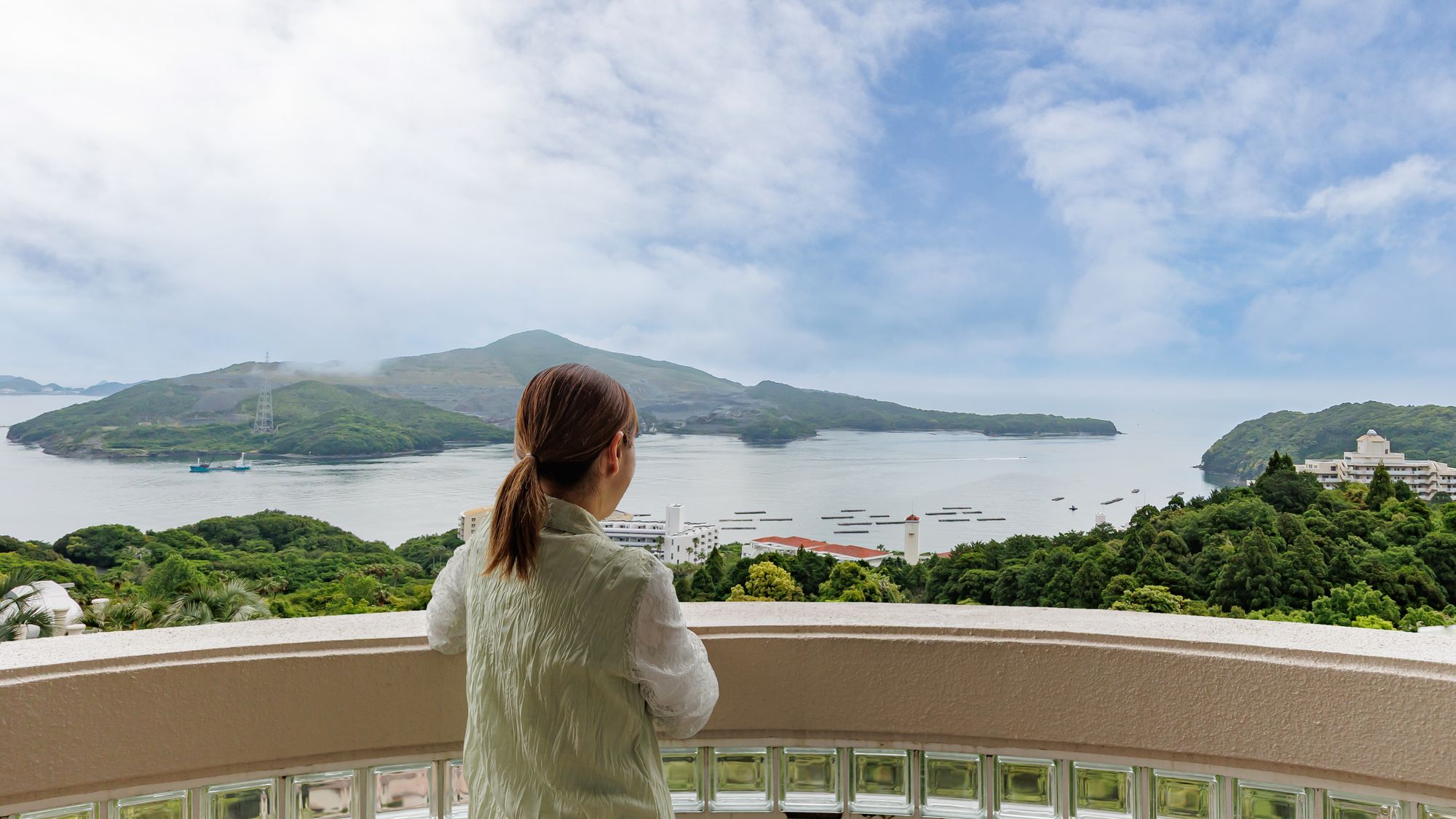 お部屋からは鳥羽湾を一望できます