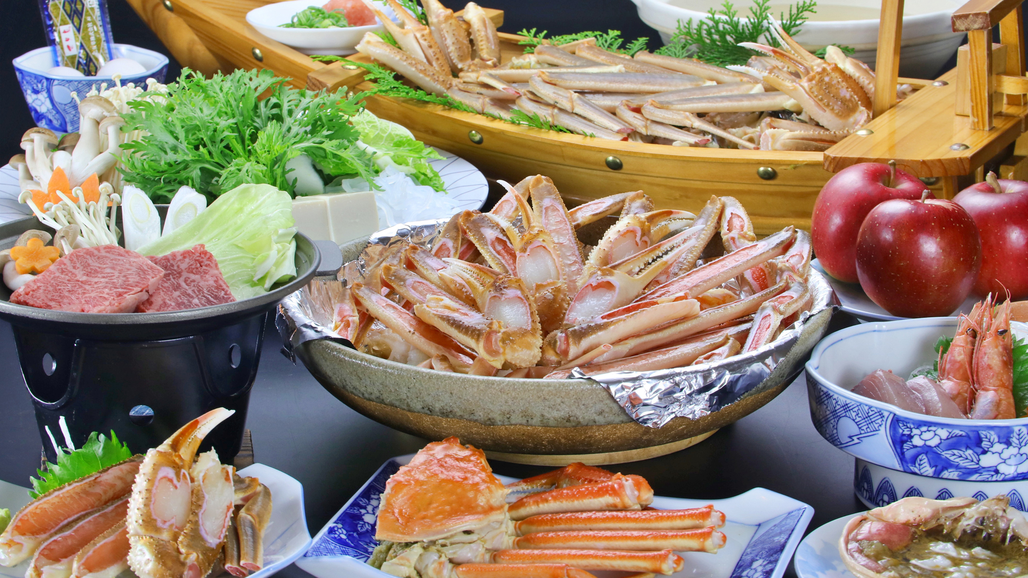 【料理】カニフルコース