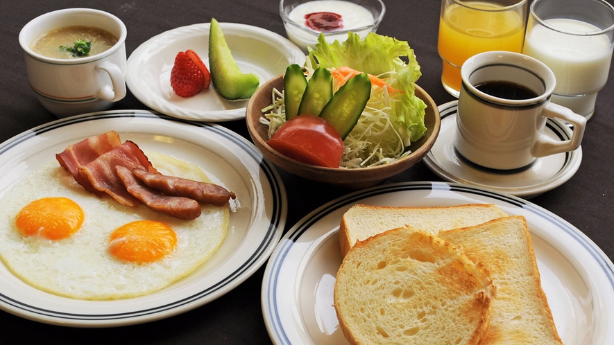 【朝食の一例】洋朝食