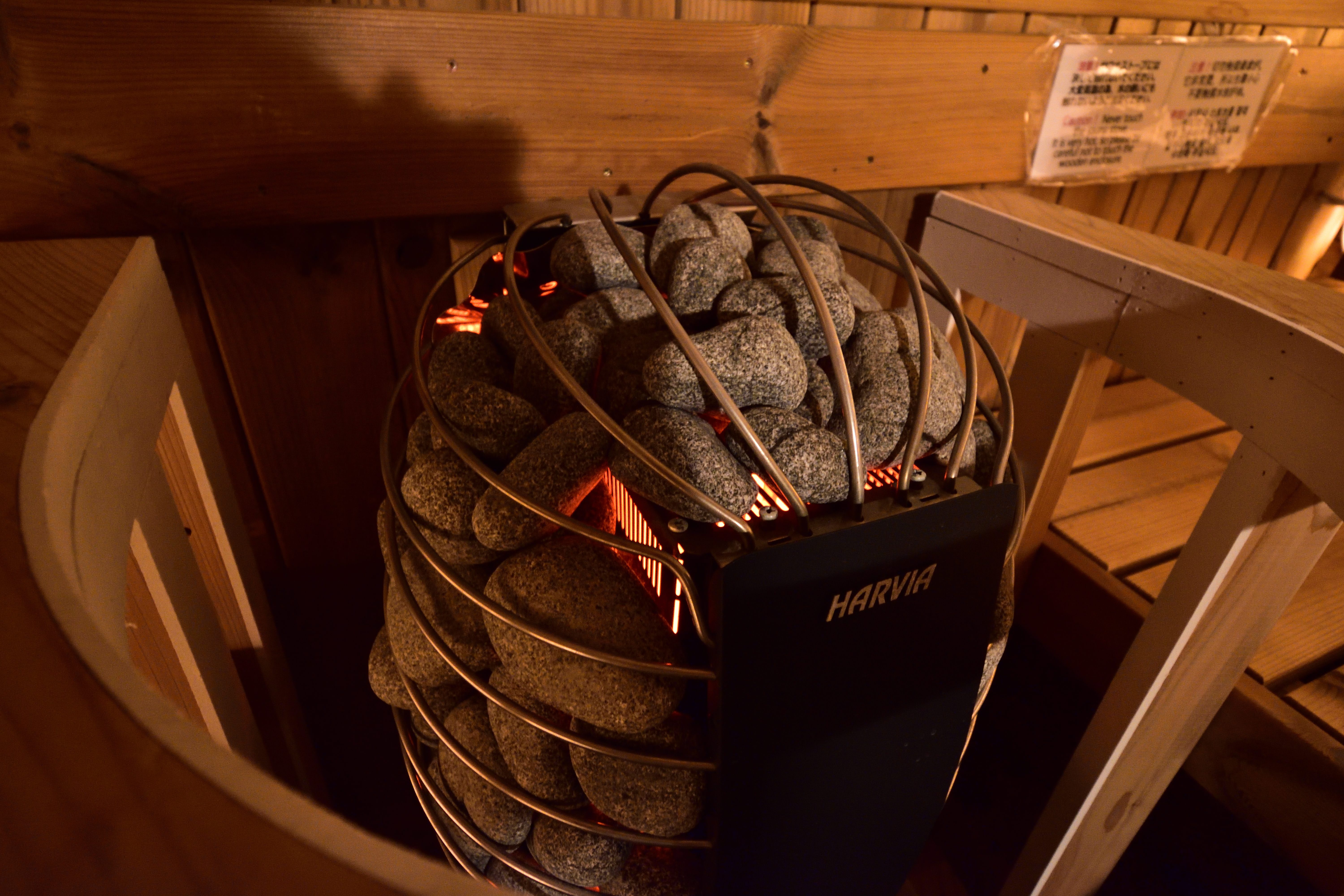 屋上バレルサウナ　露天風呂と一緒にお楽しみ頂けます