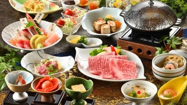 魚よりもお肉が好きな方に！夕食は近江牛や能登豚などの肉料理と郷土食！「里山会席」2026夏秋
