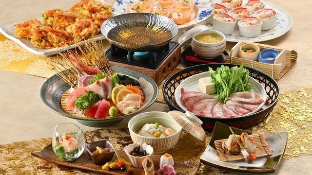 【特典2点付きプラン：トキ放鳥記念宿泊プラン第2弾プラス】　夕食「能登の里海会席」朝食「ビュッフェ」