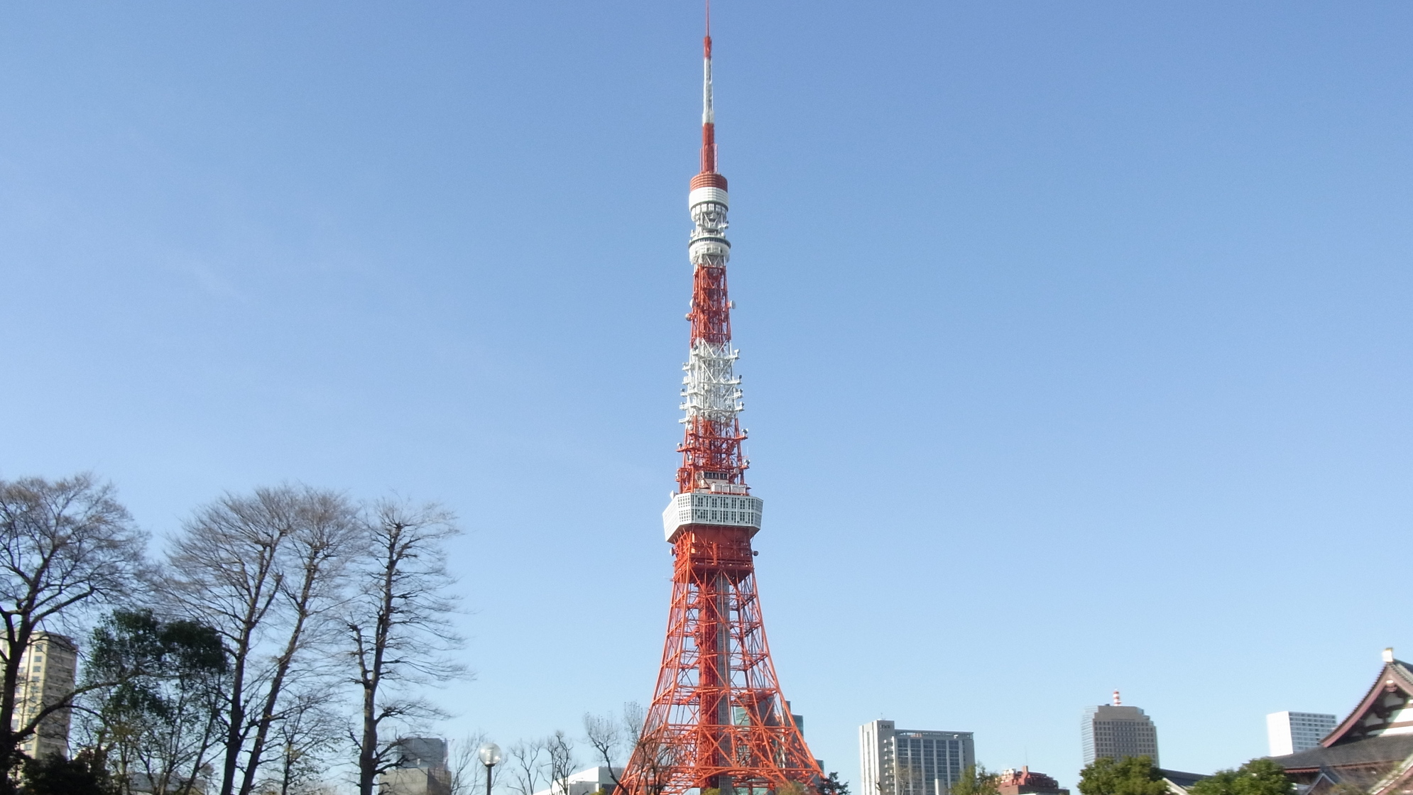 【東京タワー】電車と徒歩で約30分