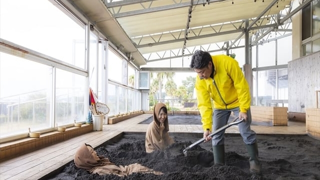 【砂むし温泉付き】夕食は鹿児島郷土味覚満載の薩摩料理を！薩摩の芋焼酎飲み放題付きプラン