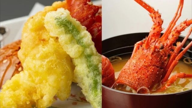 【秋の鹿児島逸品】伊勢海老天ぷら＆味噌汁付き　薩摩料理×ハーフビュッフェ