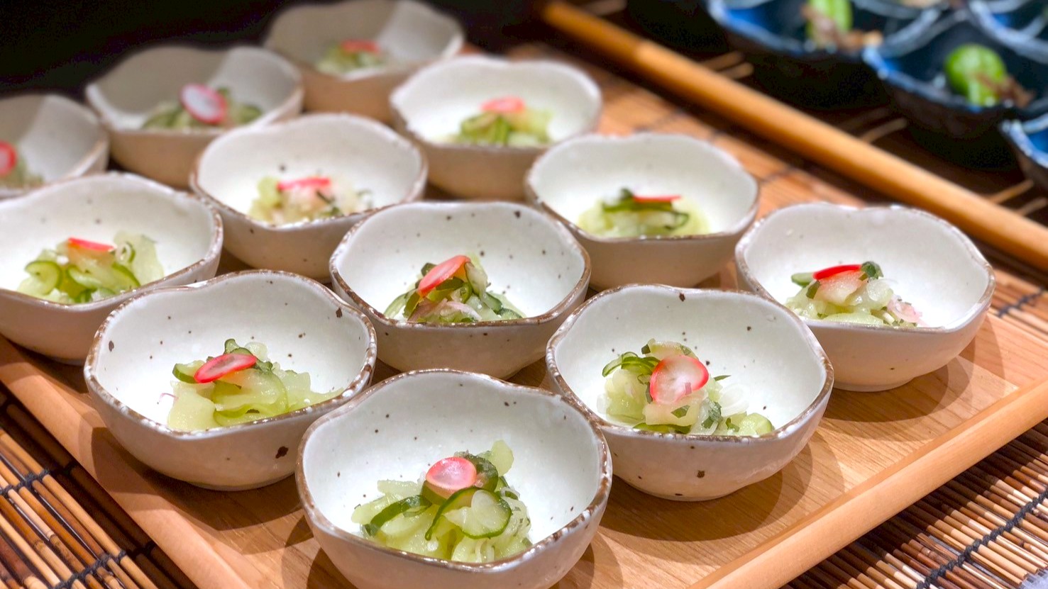 朝食バイキング：高知の食材を使った小鉢