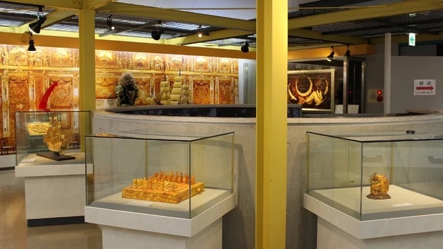 国内唯一の琥珀専門博物館「久慈琥珀博物館」入館券付きビュッフェプラン
