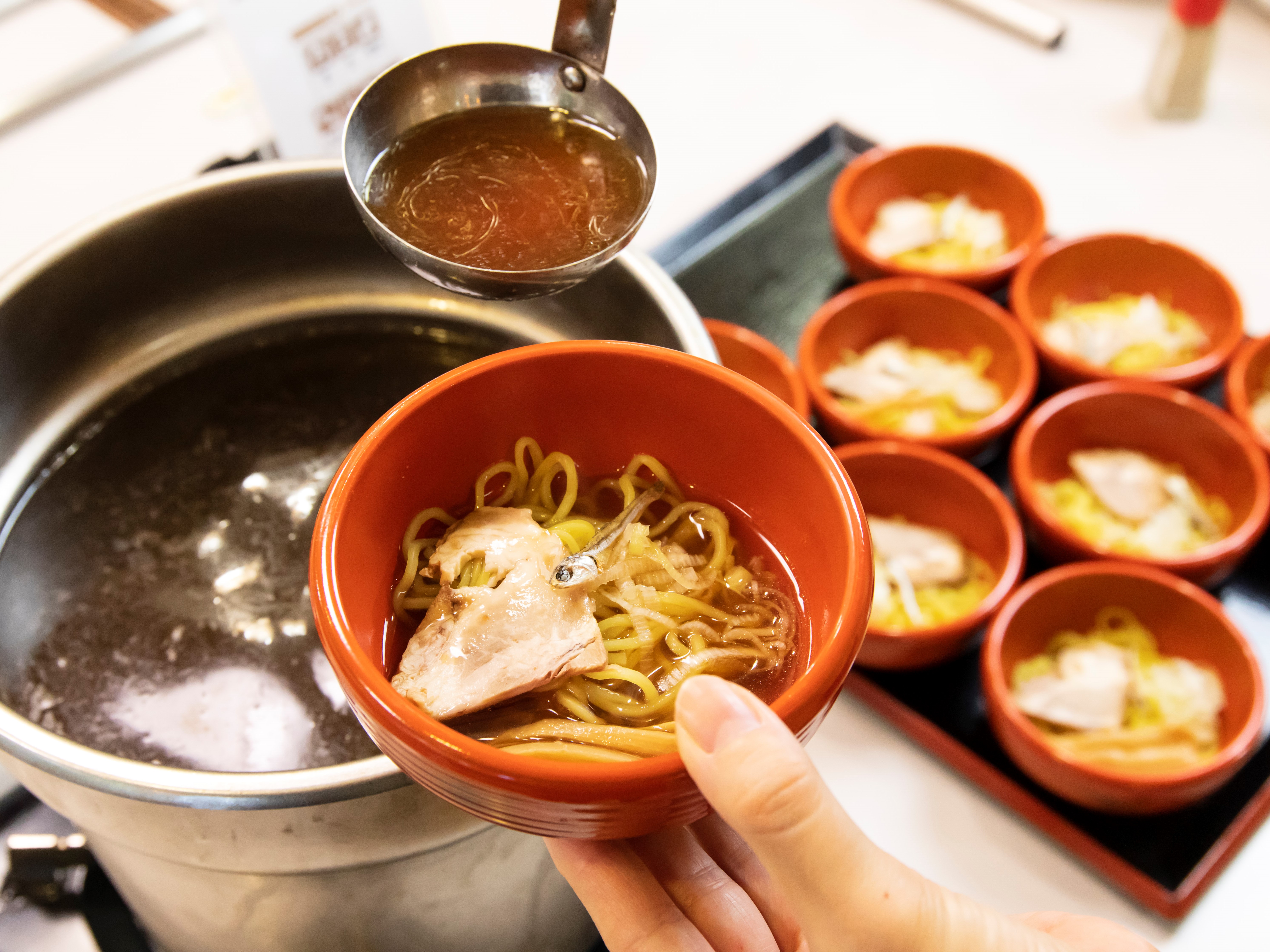 【シーサイドビュッフェ】昔ながらの宮古の味　魚介出汁のラーメン