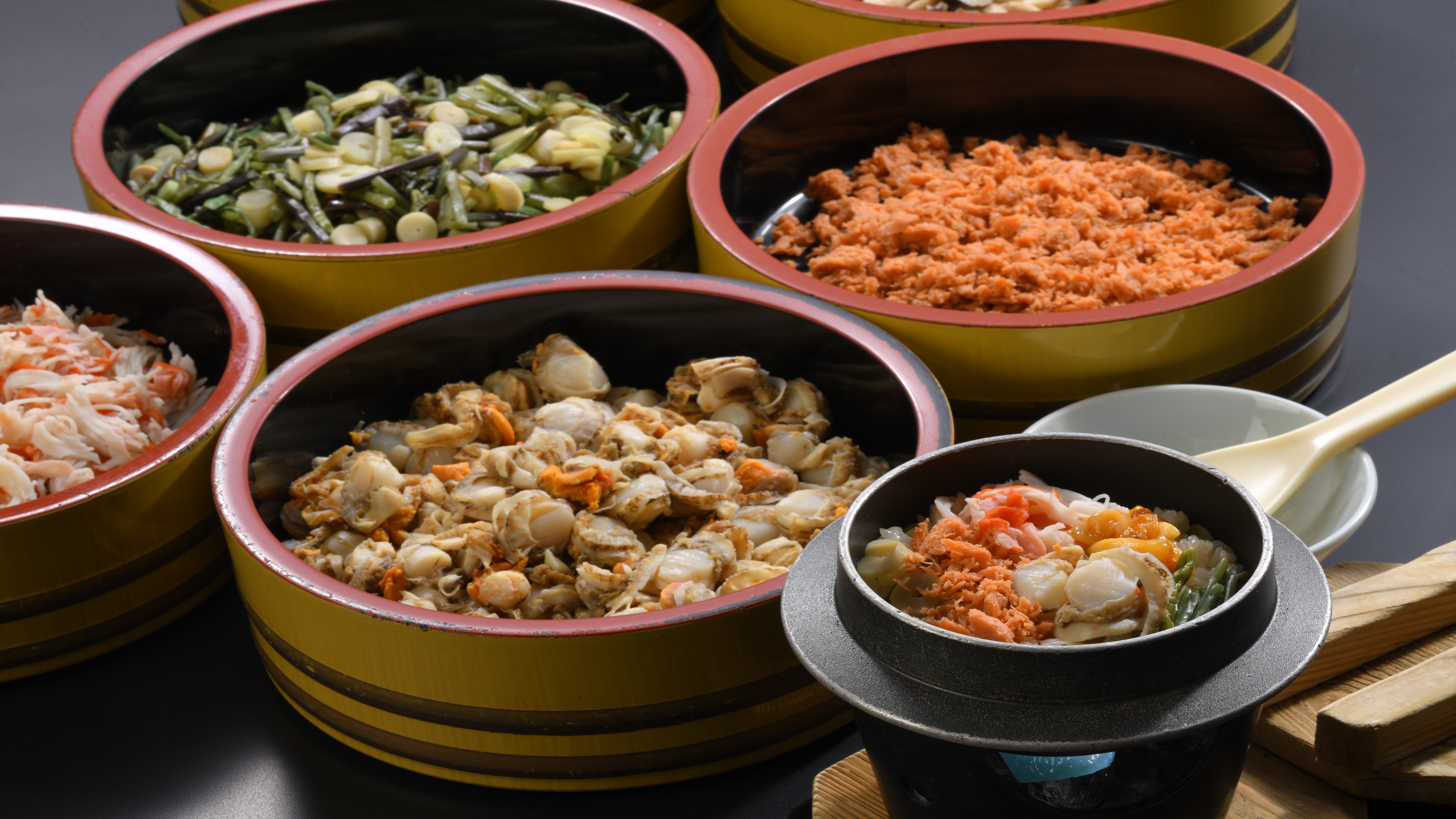 【シーサイドビュッフェ】オリジナル釜飯