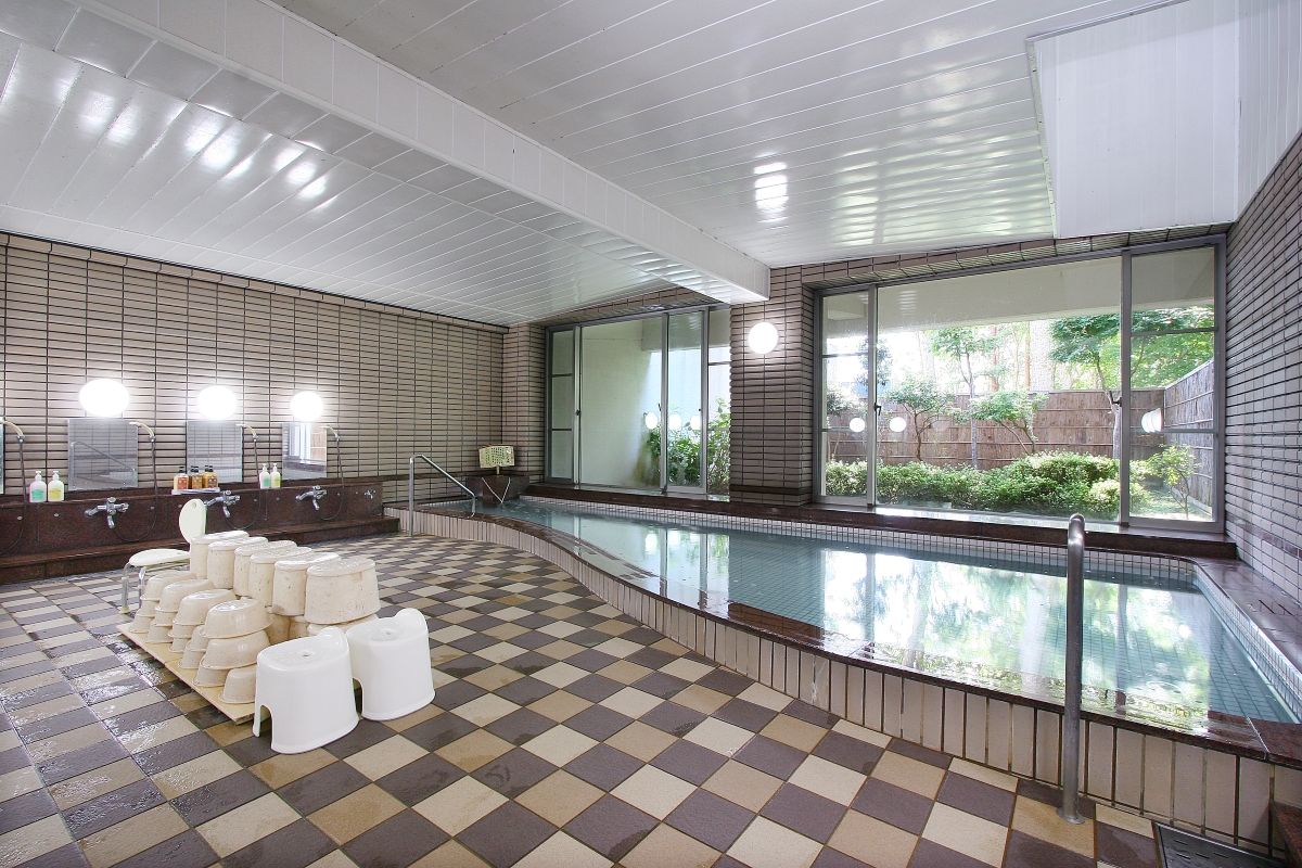 【大浴場】「恵那ラヂウム鉱砂」を使用した人工泉♪