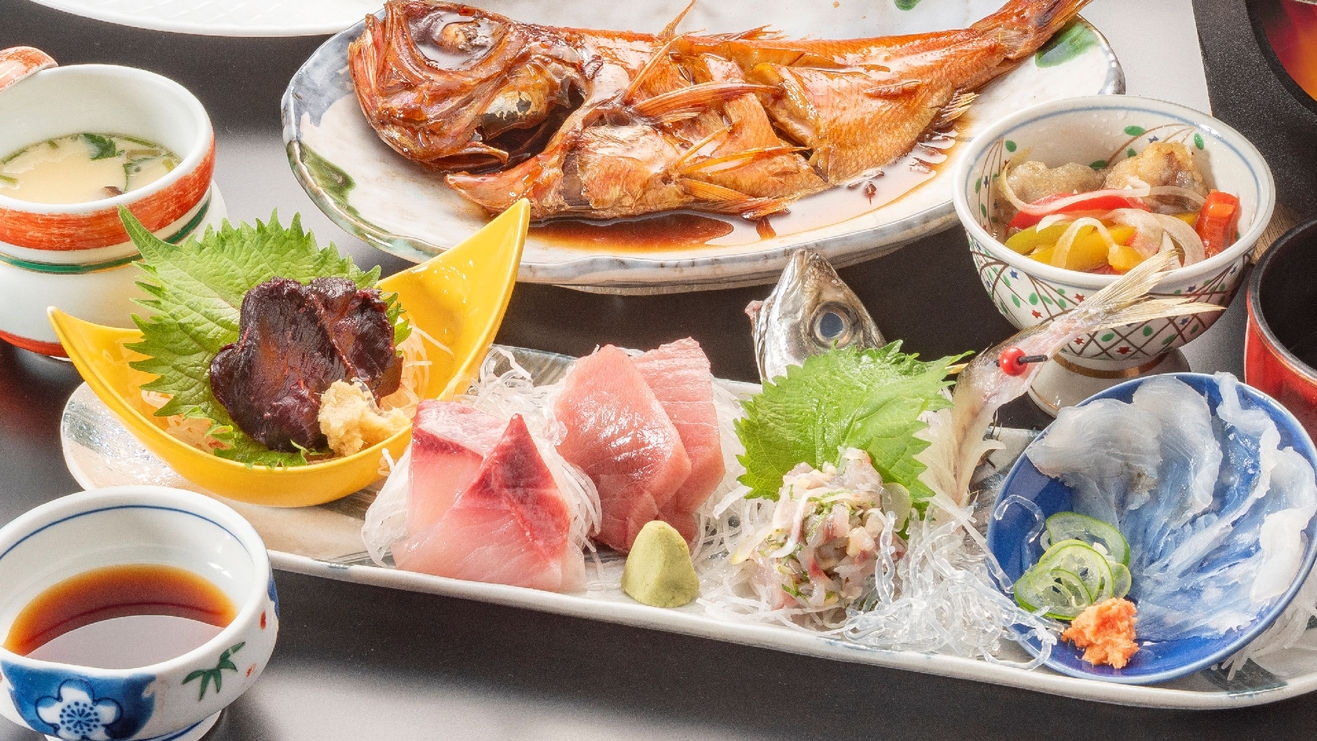 【お正月の旅】1月1日〜2日のご宿泊予約はこちら★宿の目の前は北条海岸！海の幸を満喫するお正月プラン