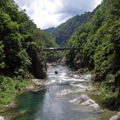 龍王峡ー渓谷というだけに絶景。