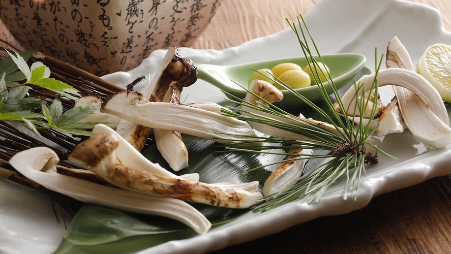 ◆３大味覚会席◆『松茸炭火焼』『炭火焼き鮎』『極上飛騨牛食べ比べ』秋の贅沢！ご馳走会席プラン