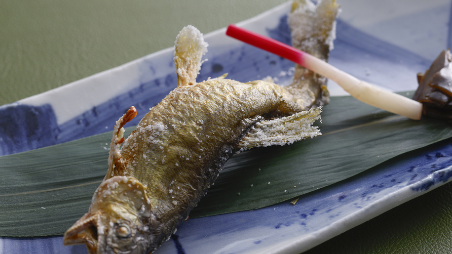 緑亭_26春_鮎塩焼き