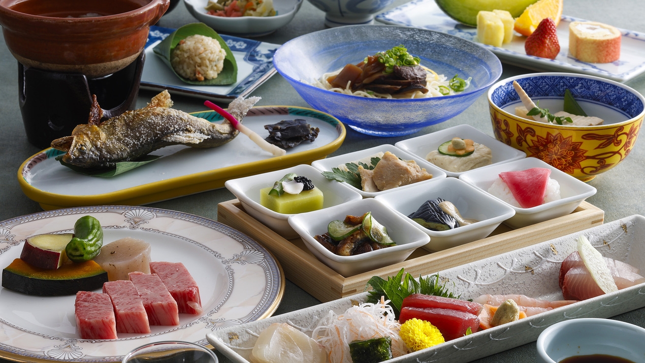 ■和食・基本■〜日本料理「緑亭」で味わう飛騨の滋味〜“飛騨の味覚会席”