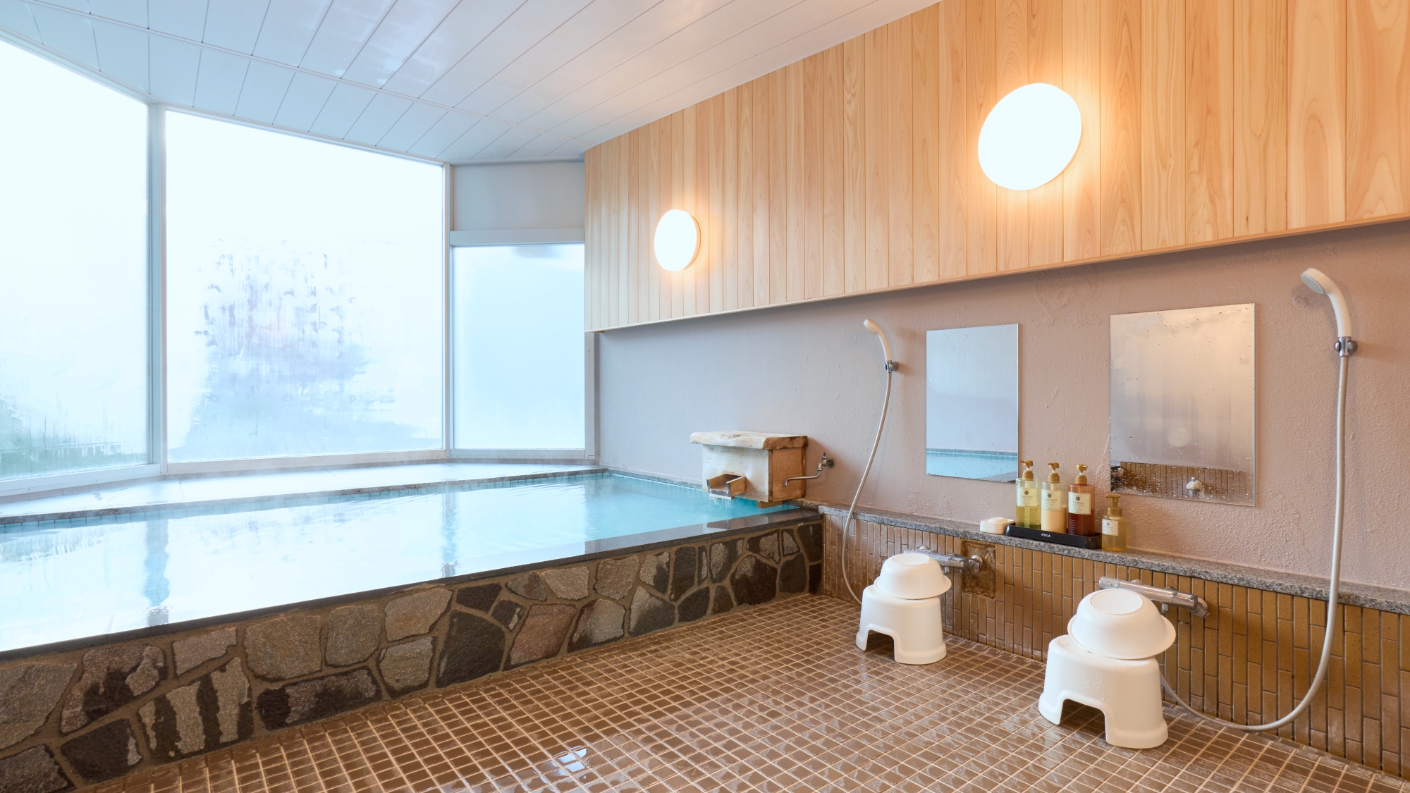 *【大浴場（女性）】単純温泉の柔らかな泉質は体の心底から温まります※２０２５年１２月リニューアル！