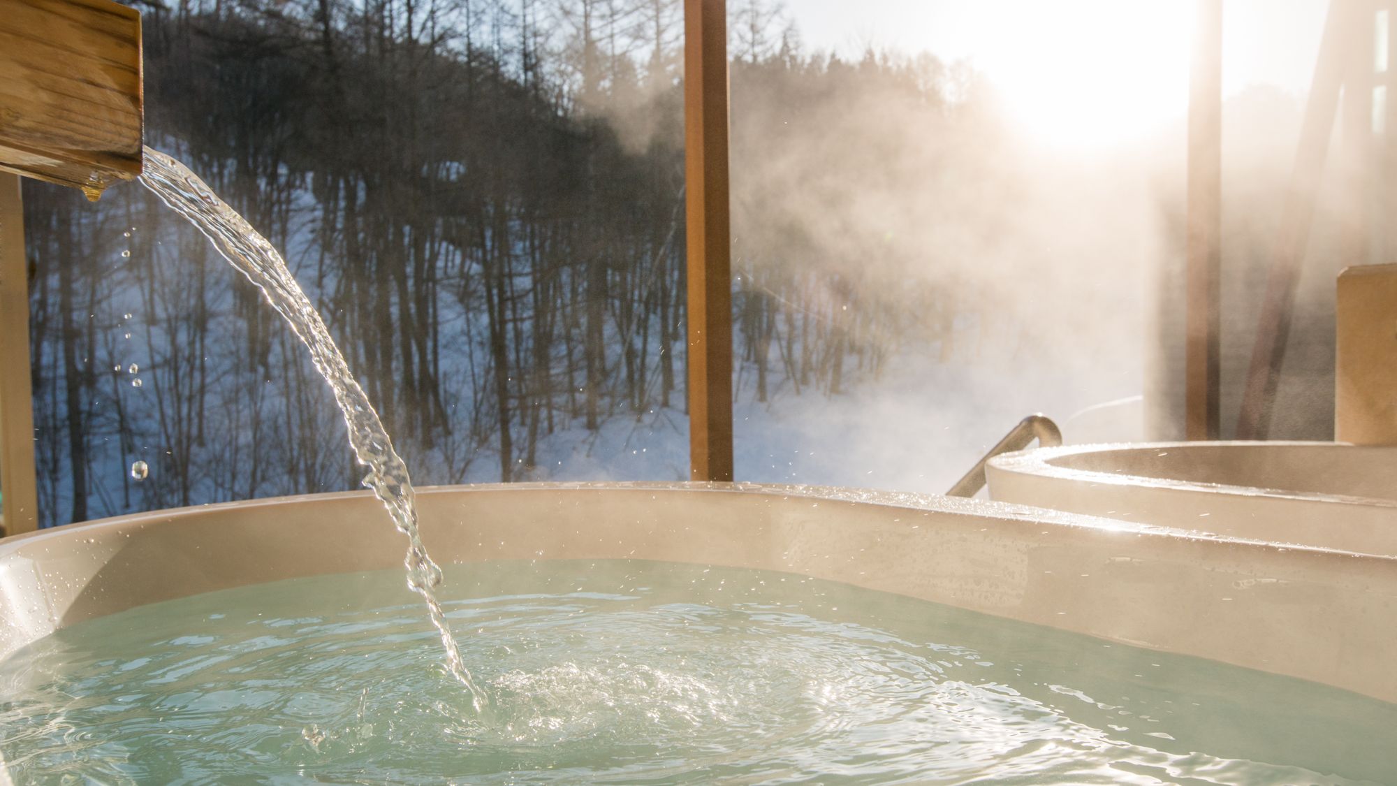 【展望露天風呂-冬-】