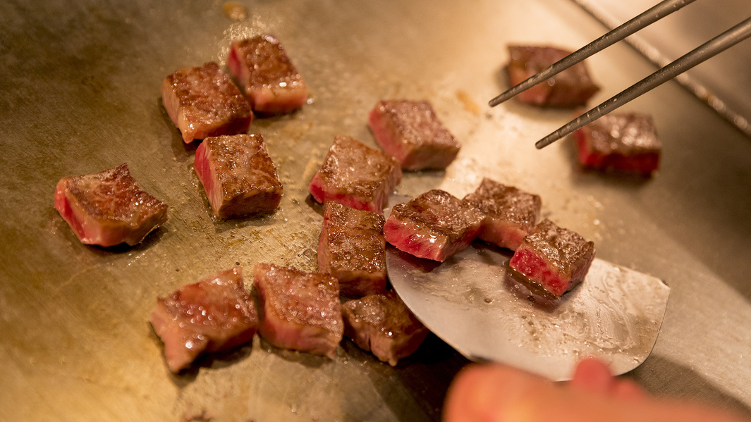 黒毛和牛鉄板焼