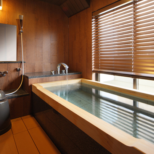 ◆ Japanese-Western style room bath with a view bath in Hachibankan