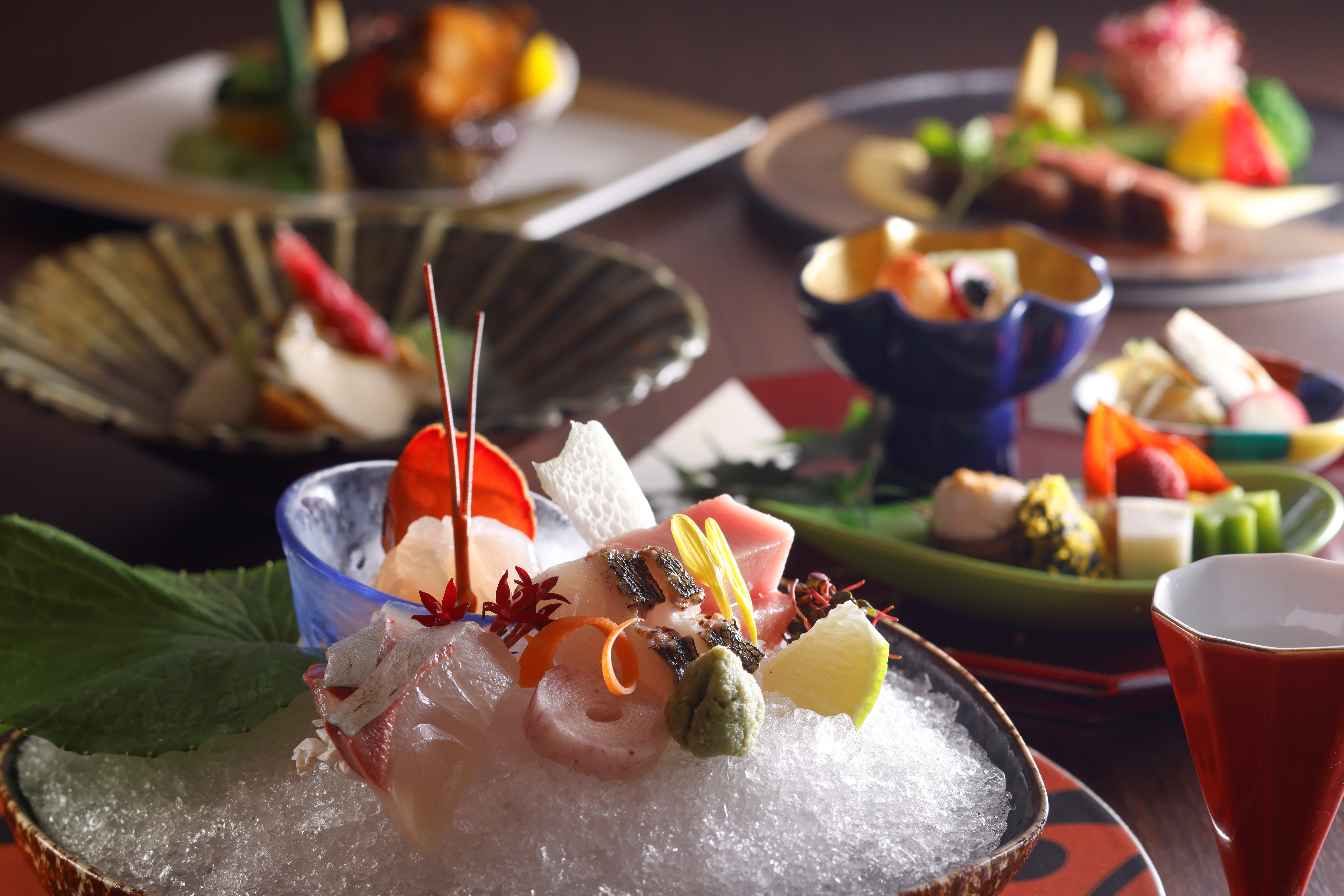 調理長厳選の食材を使用しております