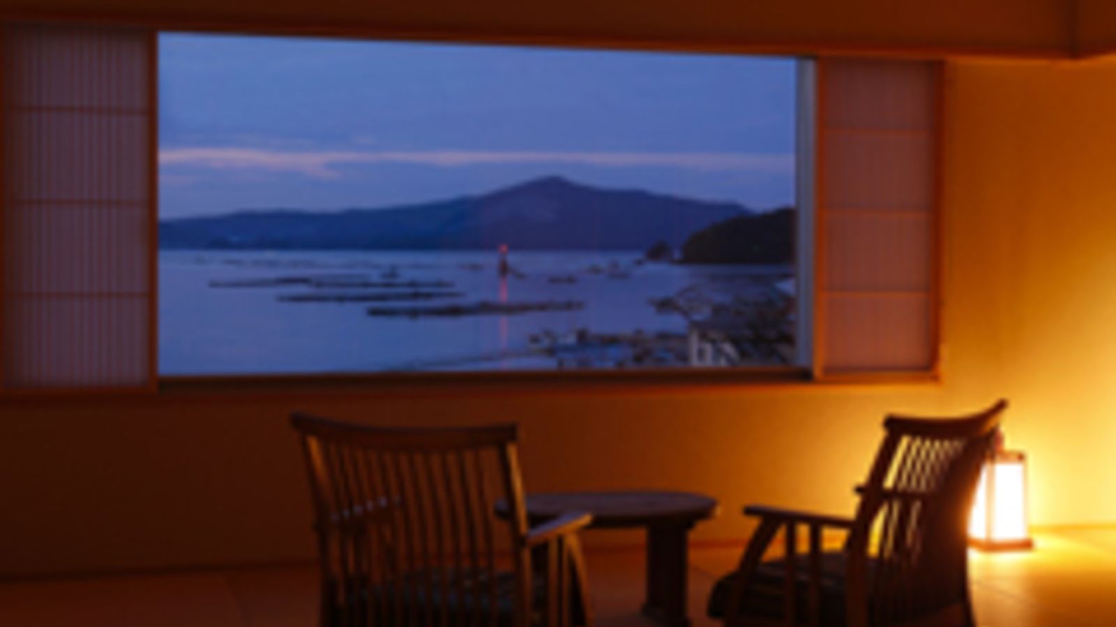 別邸「水の星」お部屋からの眺め