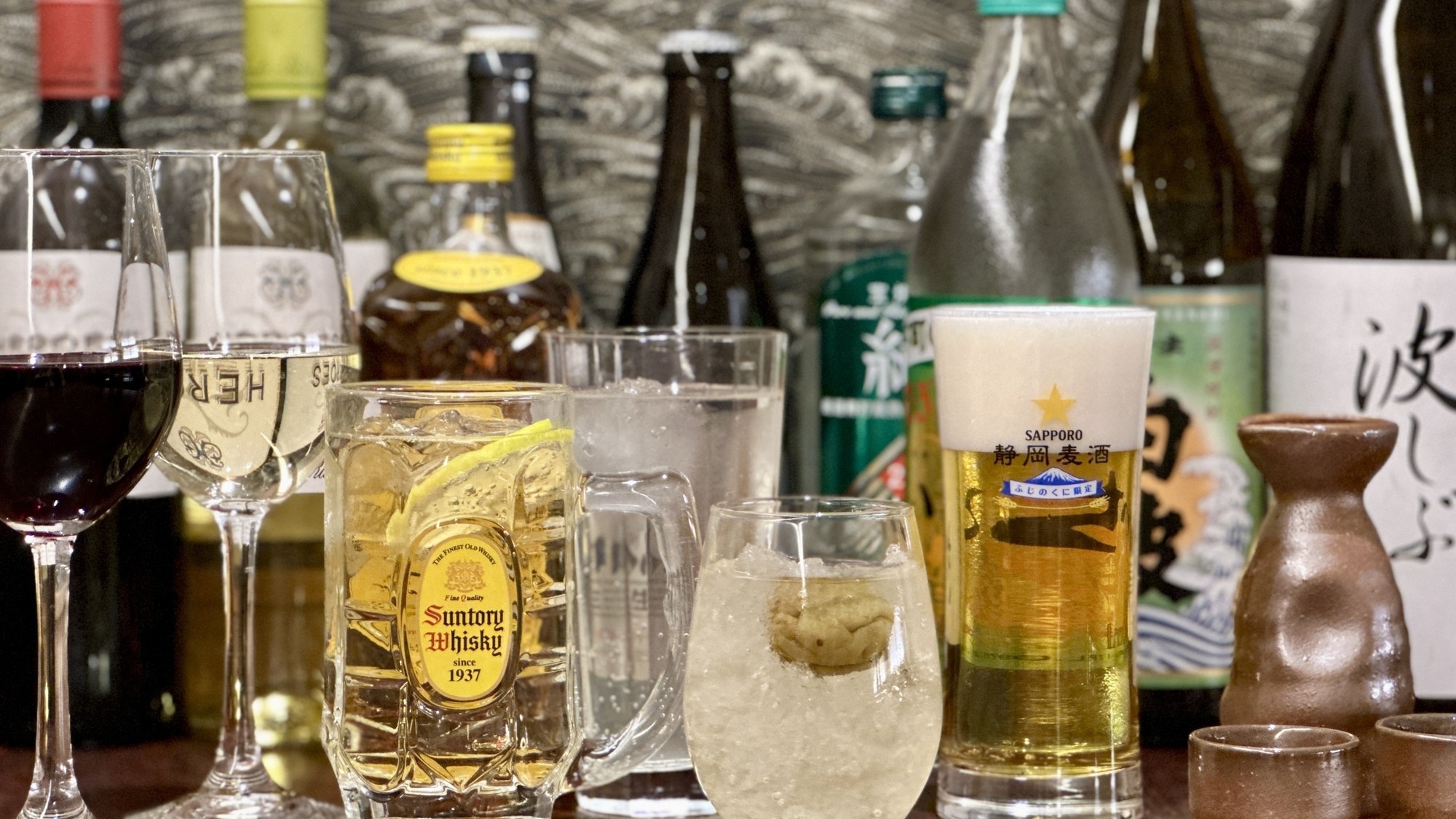 【鮑踊り蒸し付】本まぐろフェア＆飲み放題＜夕朝食ビュッフェ＞出来立てライブキッチン×絶景×温泉を満喫