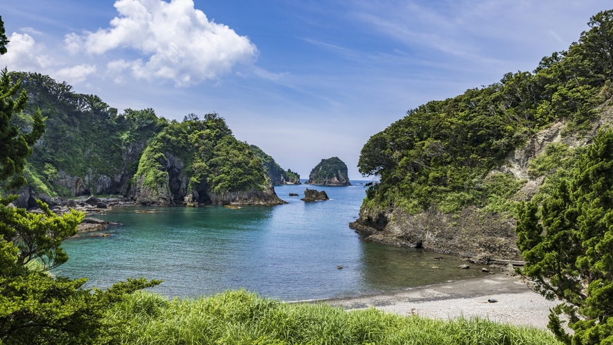 絶景が魅力の西伊豆・堂ヶ島ニュー銀水