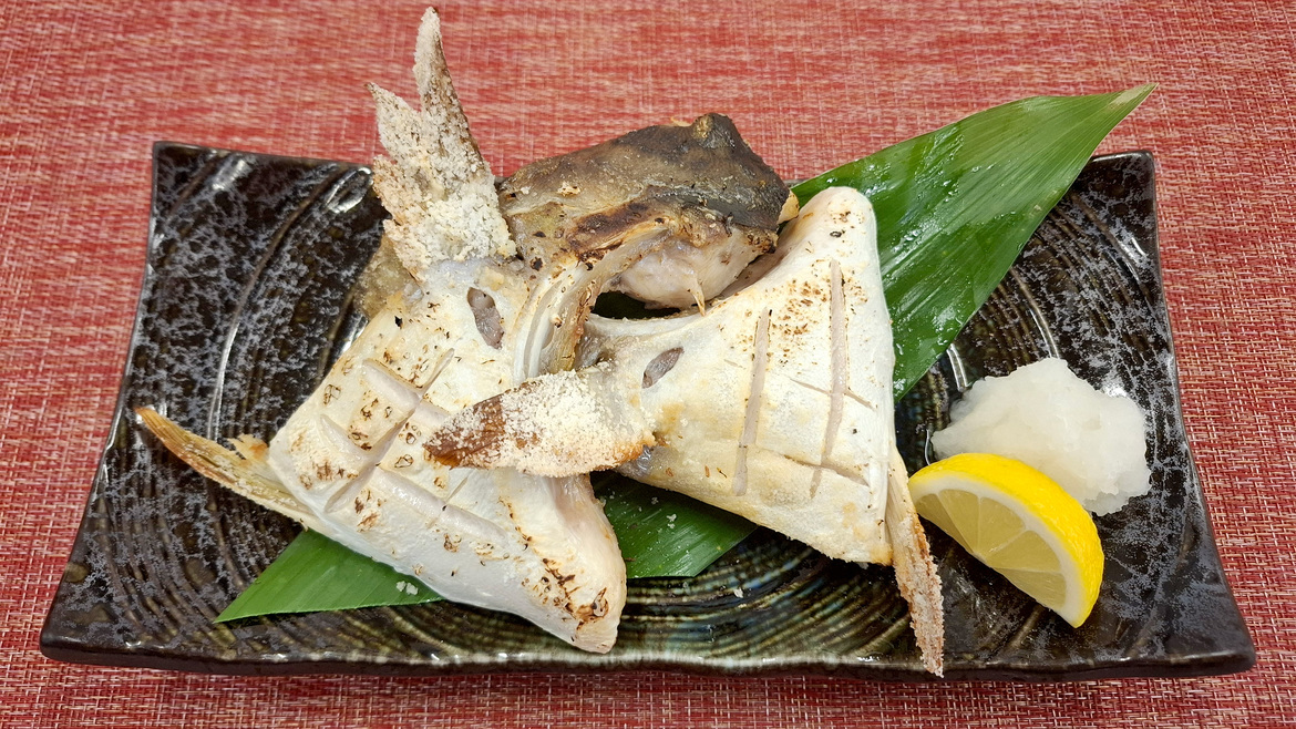 ・別注料理【ぶりかま塩焼き】付　1泊2食バイキングプラン