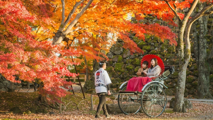 【シニア旅応援】懐古園共通入場券付き四季を楽しむゆったり2食付きバイキングプラン