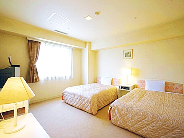 [Suite room] Approximately 42 square meters, 2 double beds (140 cm wide)