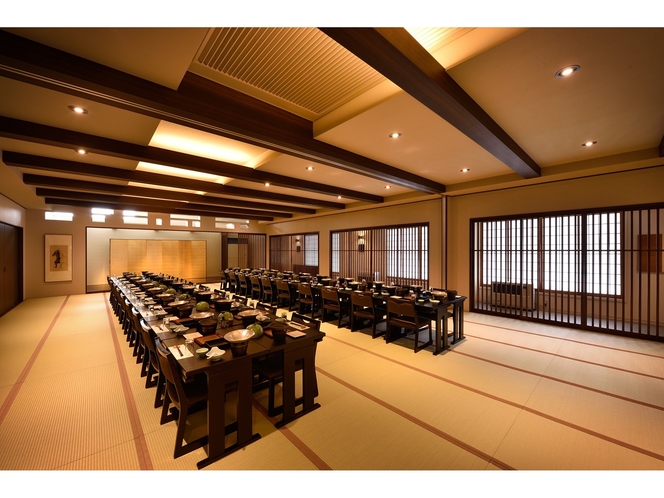2017年4月に、リニューアルオープンしたお食事会場「竹の子」