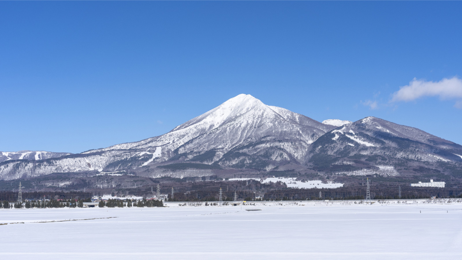 会津磐梯山（冬）イメージ