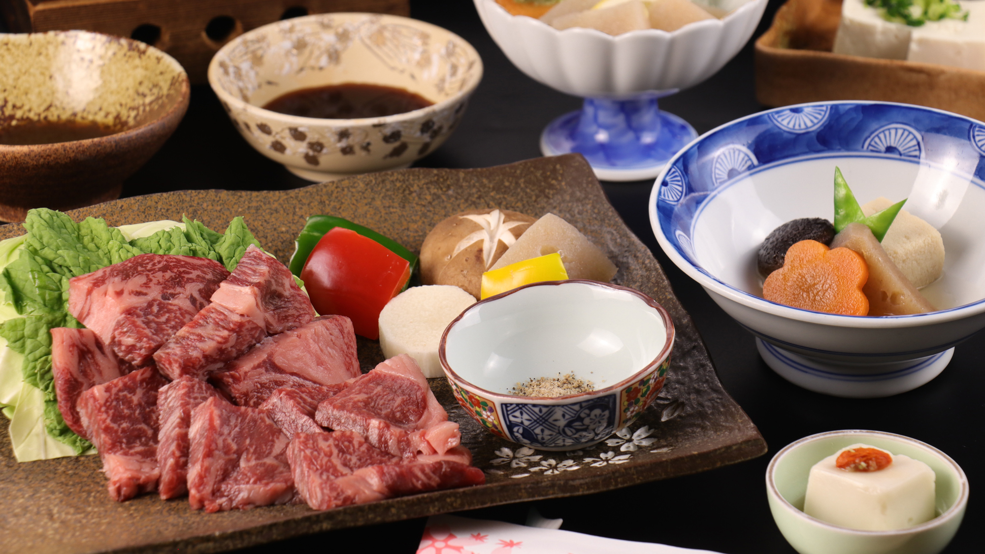 【ステーキ会席】