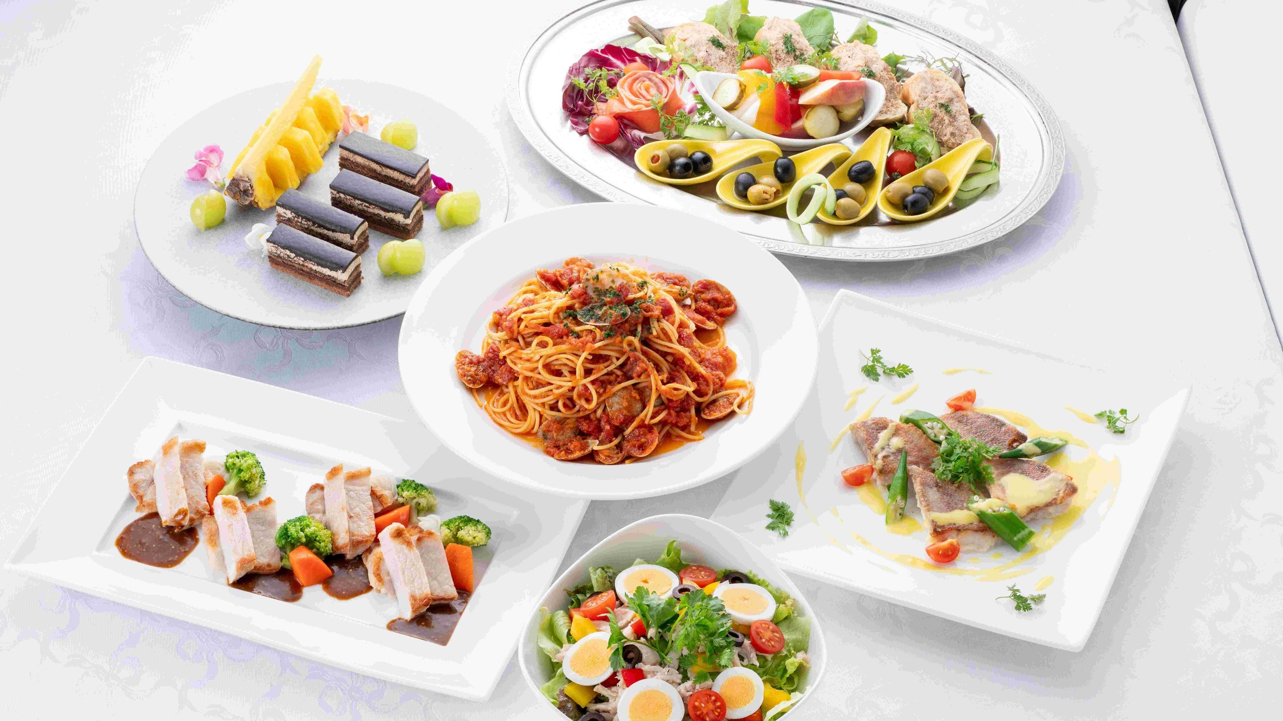 【レストランパーティープラン】 120分飲み放題とクチコミ高評価の朝食付プラン