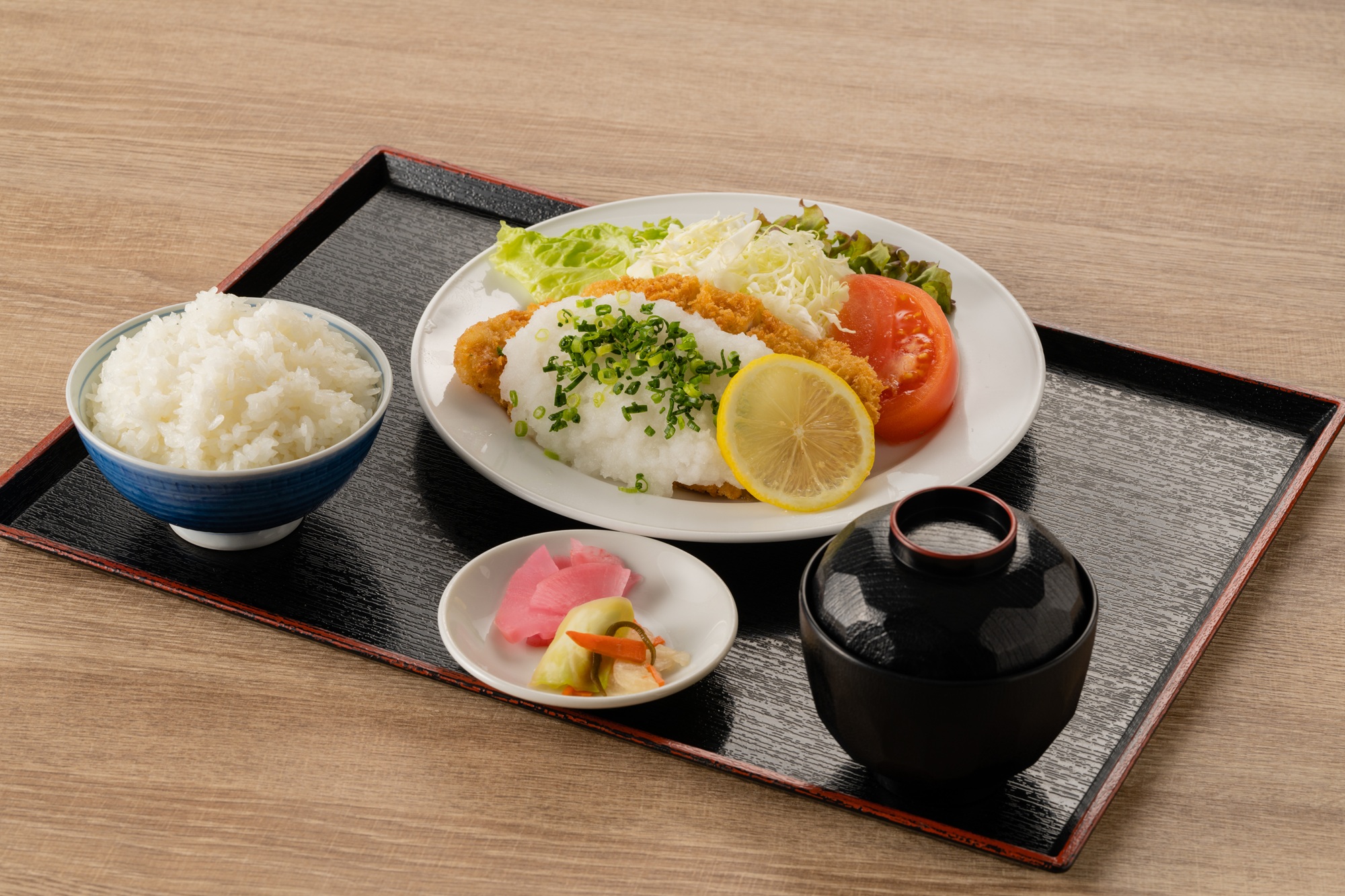 おろしとんかつ定食