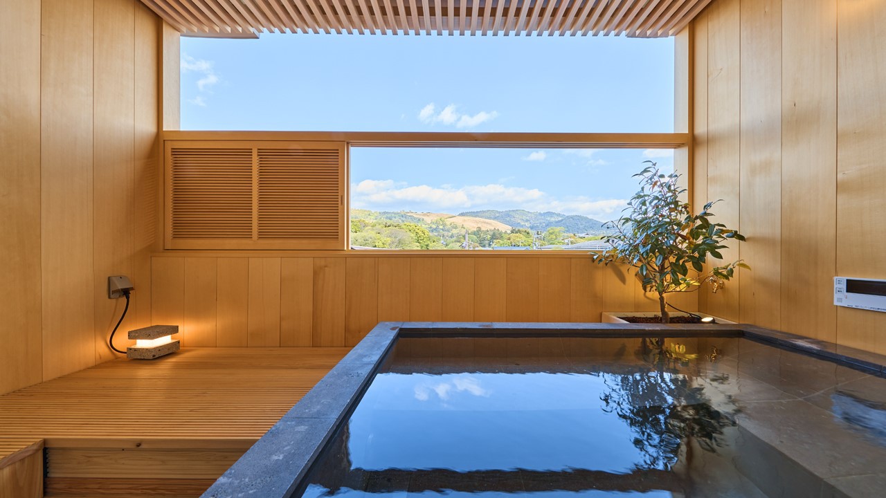 【303】東大寺・若草山眺望の露天風呂付客室《雲海》
